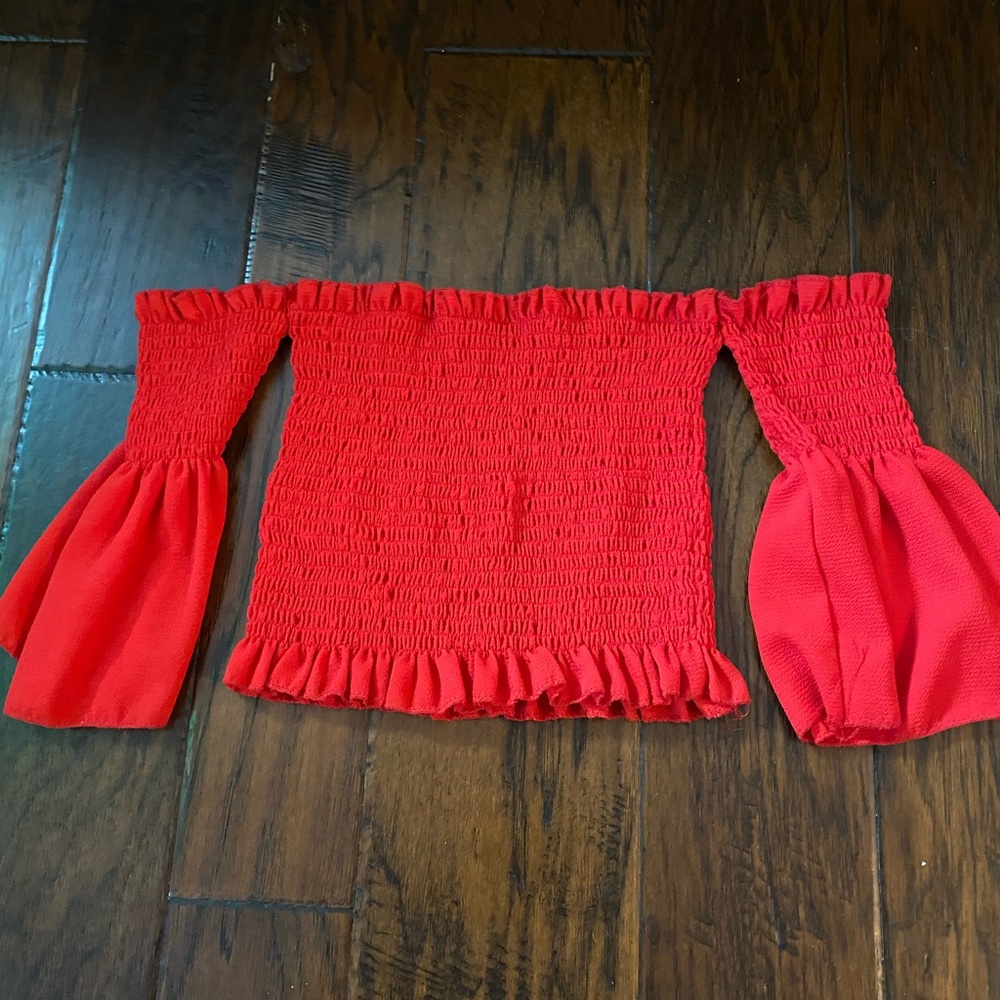 off the shoulder top